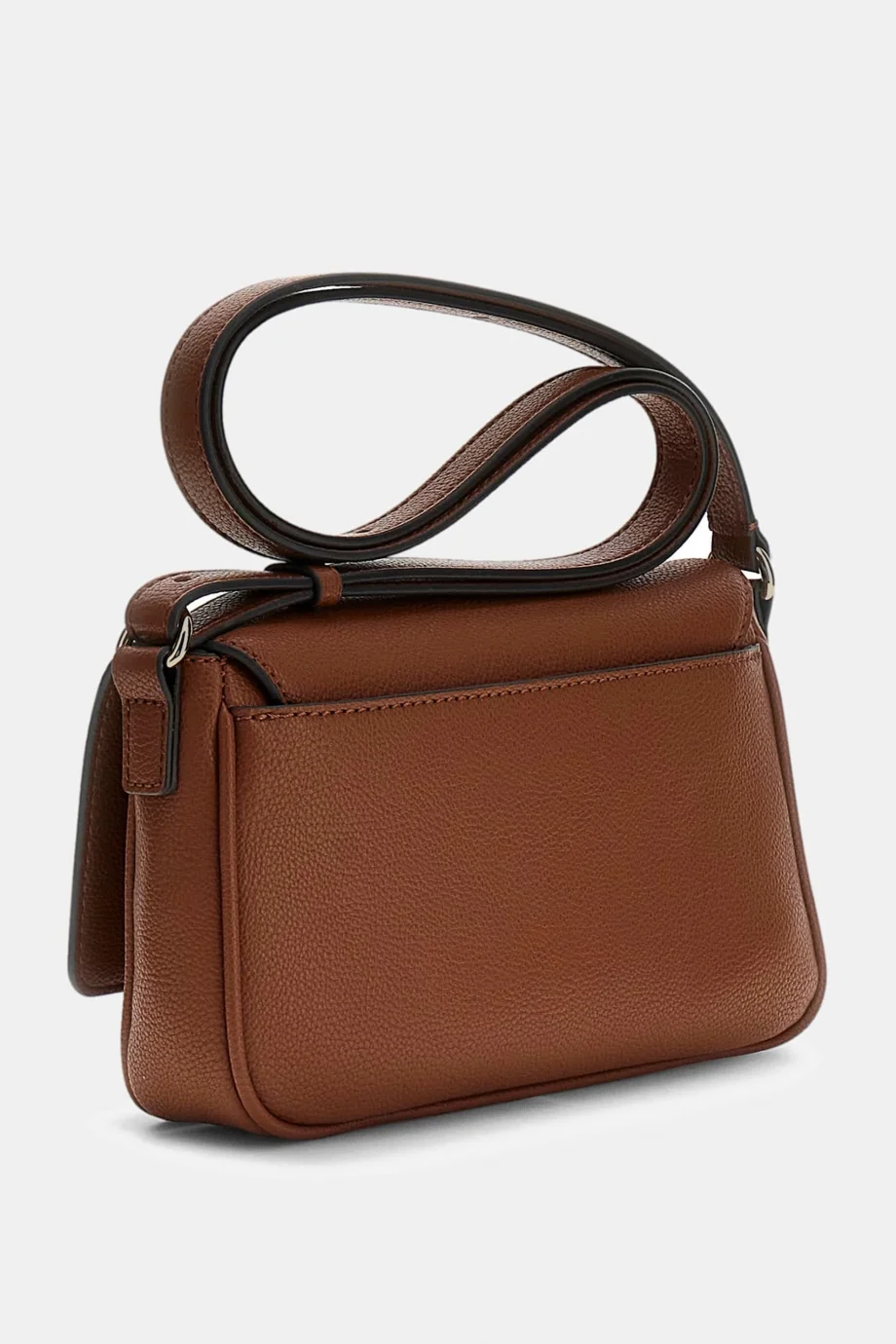 Guess Isola Dönüştürülebilir Kapaklı Çapraz Askılı Kadın Kahverengi Omuz Çantası HWBG9905210-COG