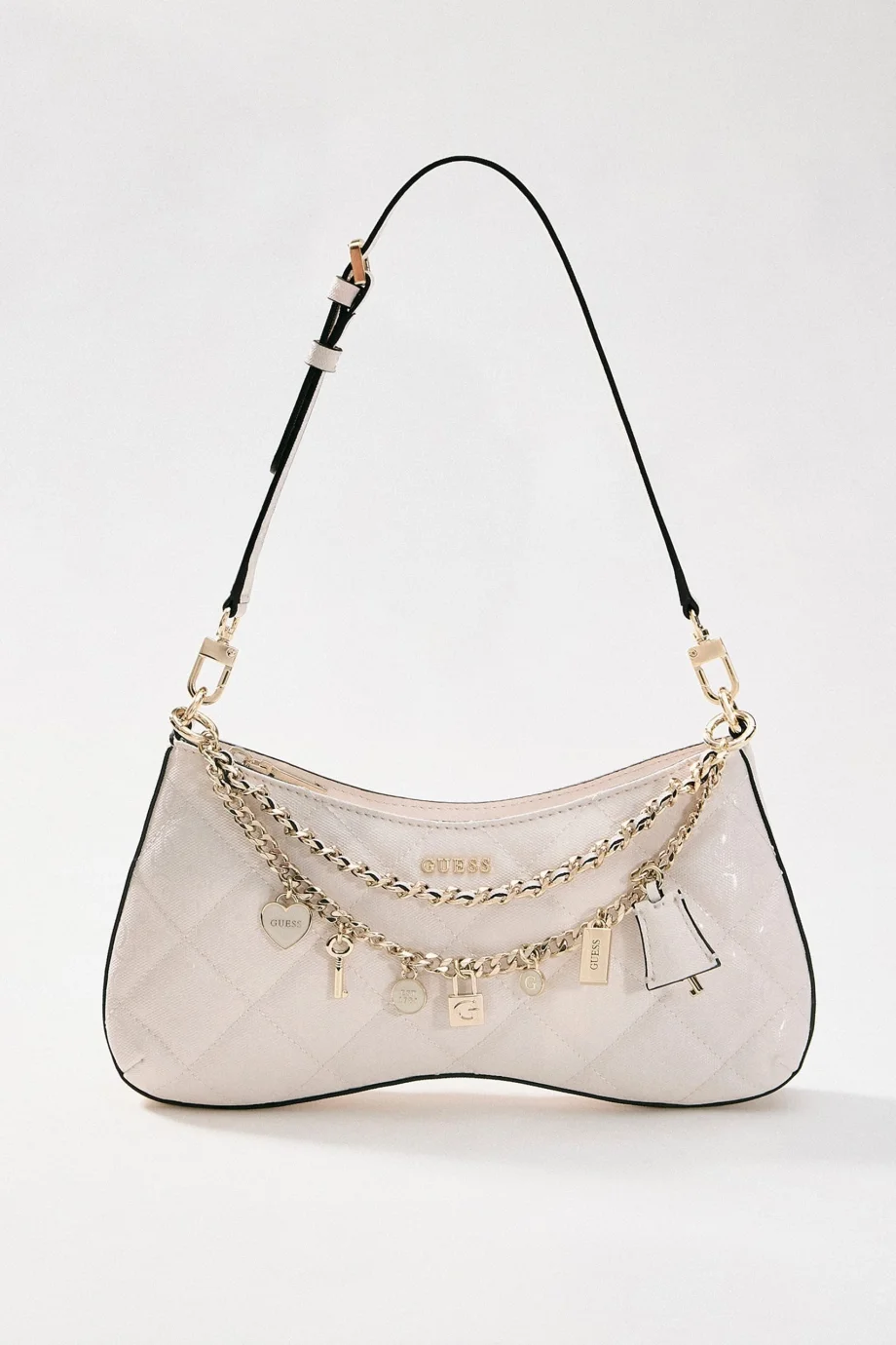 Guess Libby Kadın Beyaz Omuz Çantası HWGG9912180-OFF