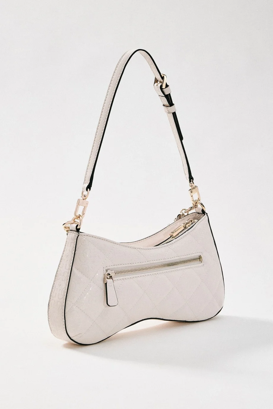 Guess Libby Kadın Beyaz Omuz Çantası HWGG9912180-OFF