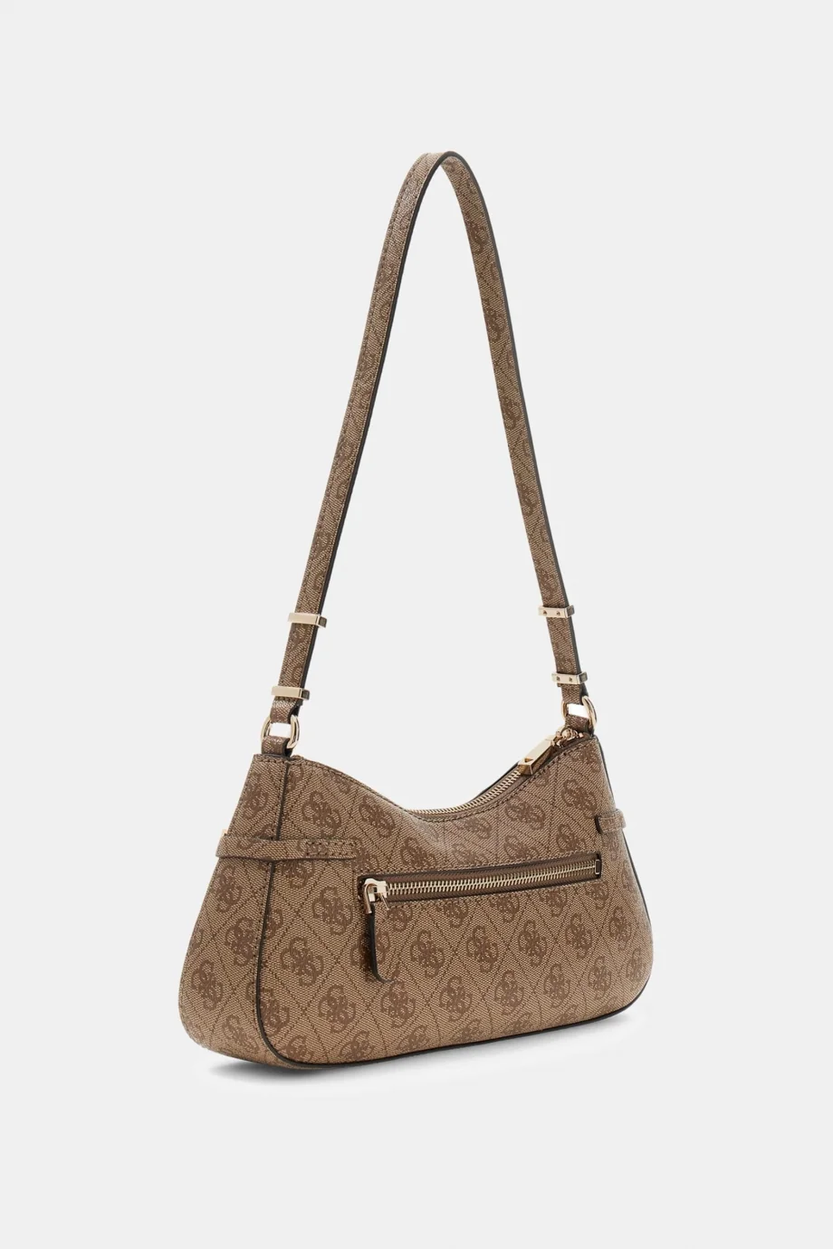 Guess Leona Logolu Kadın Kahverengi Omuz Çantası HWSG9917180-LTL