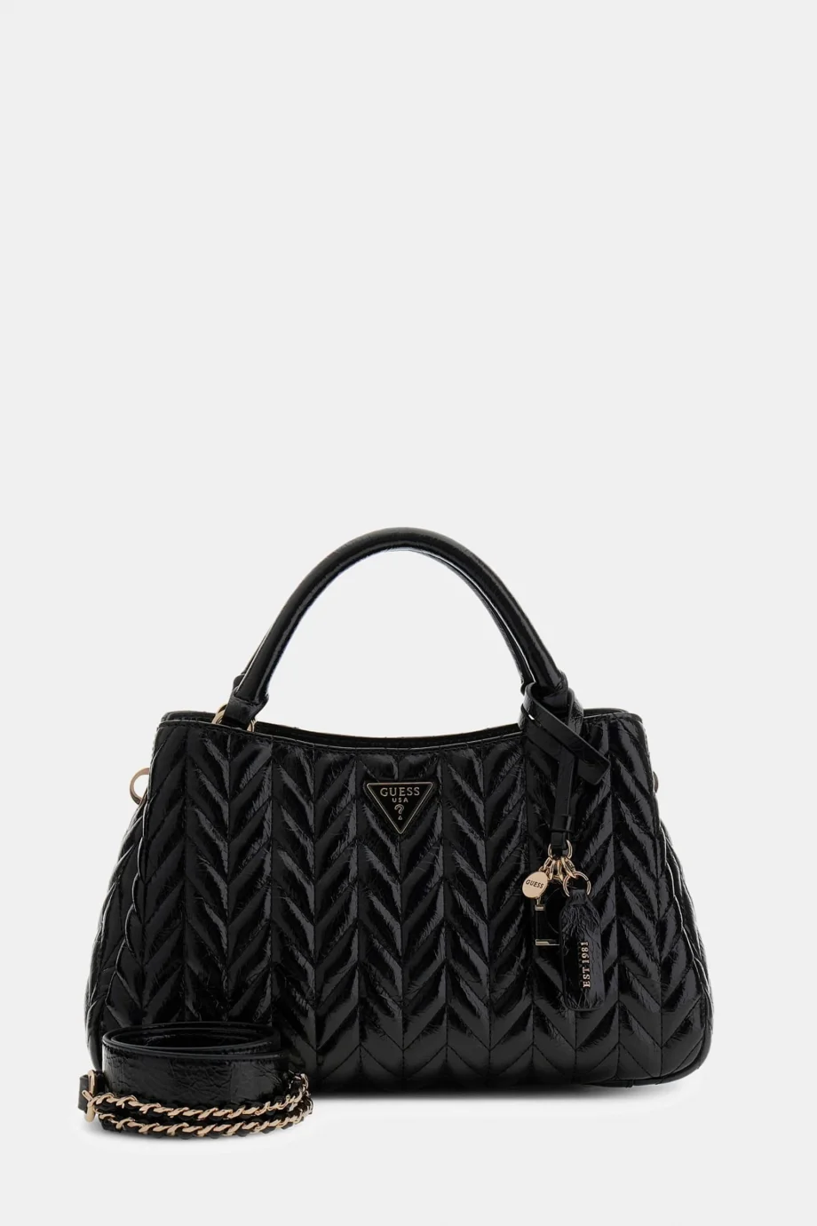 Guess Cheryl Üç Bölmeli Kadın Siyah El Çantası HWTQ9720060-BLA