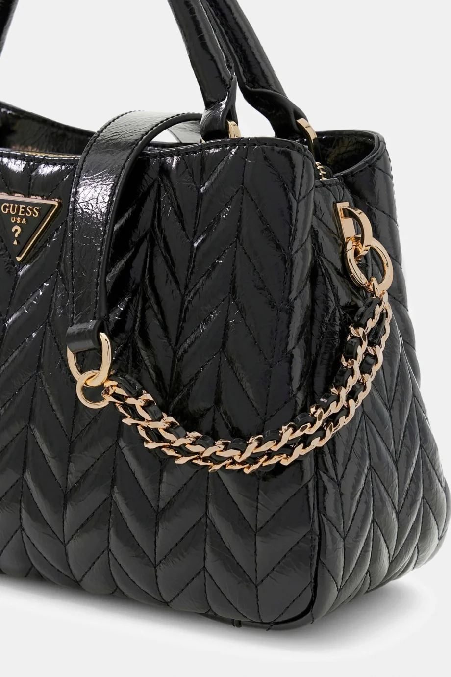 Guess Cheryl Üç Bölmeli Kadın Siyah El Çantası HWTQ9720060-BLA