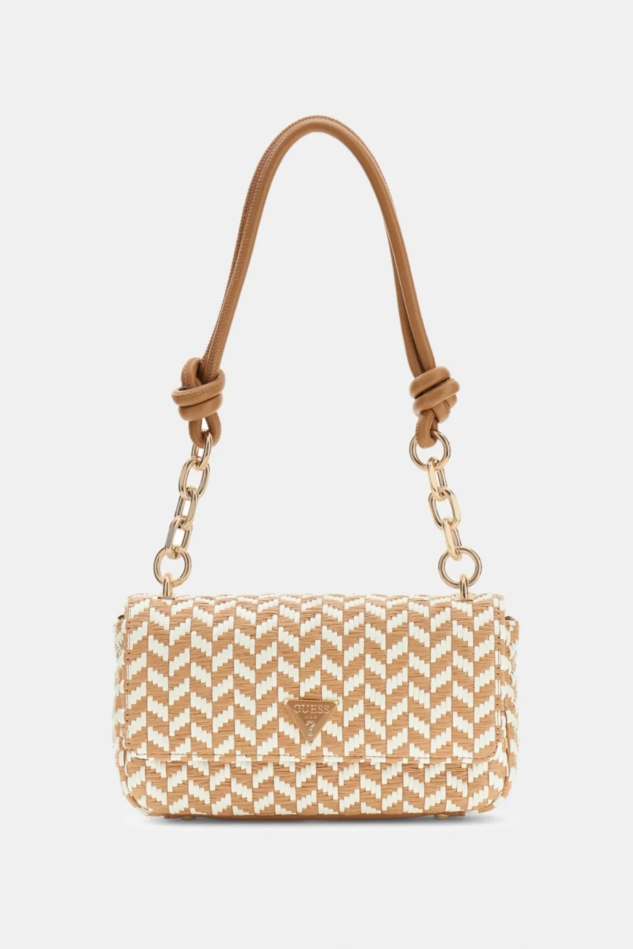 Guess Tessi Kapaklı Kadın Kahverengi Omuz Çantası HWWG7691190-CGM