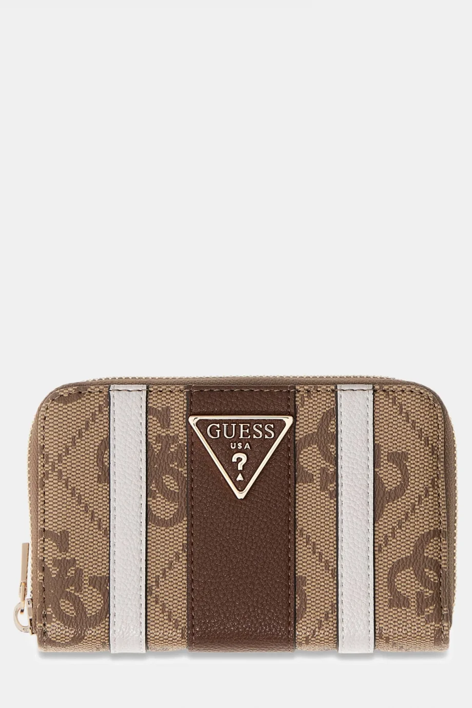Guess Laurel II Orta Boy Fermuarlı Kadın Kahverengi Cüzdan SWSS7459140-LGW