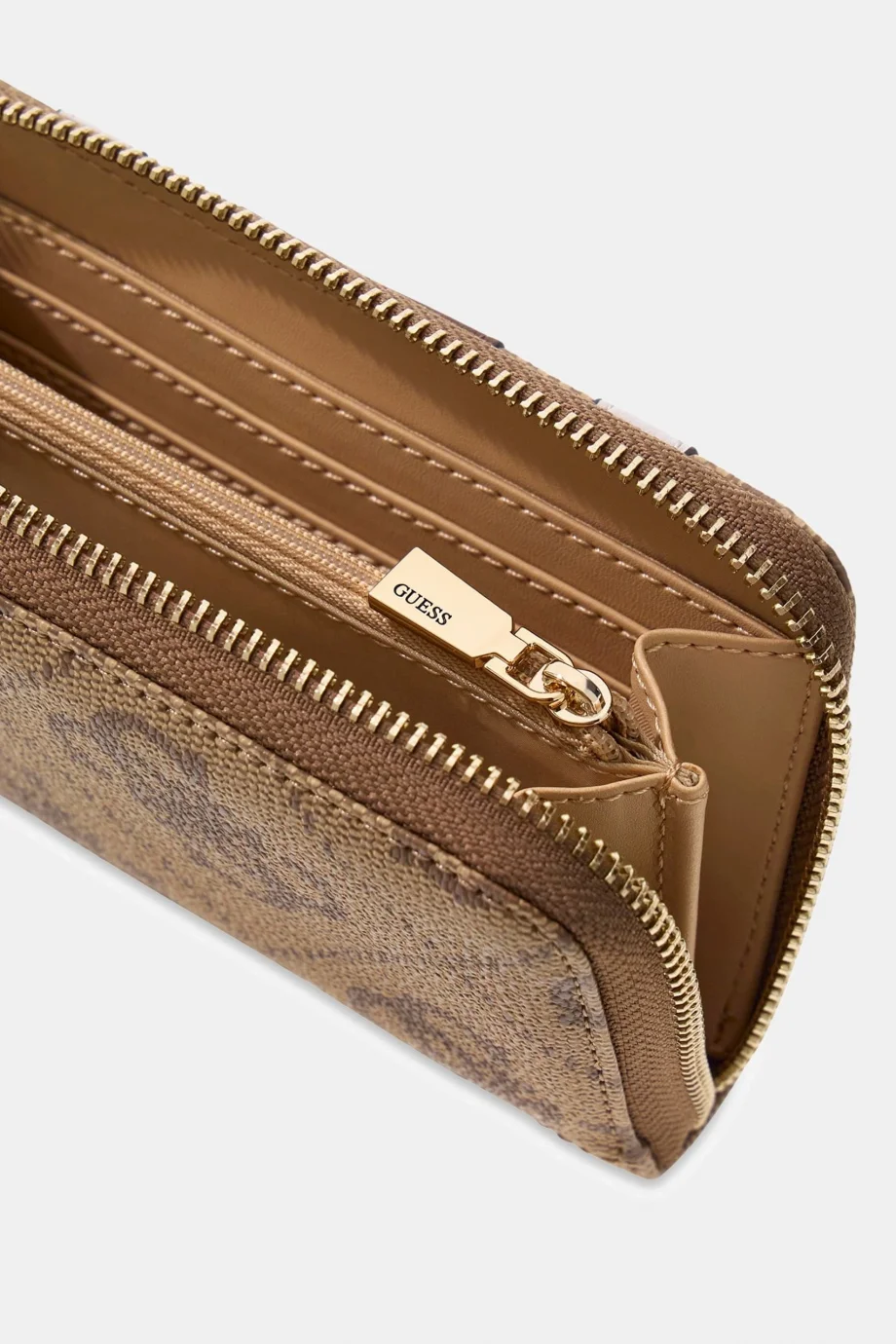 Guess Laurel II Orta Boy Fermuarlı Kadın Kahverengi Cüzdan SWSS7459140-LGW