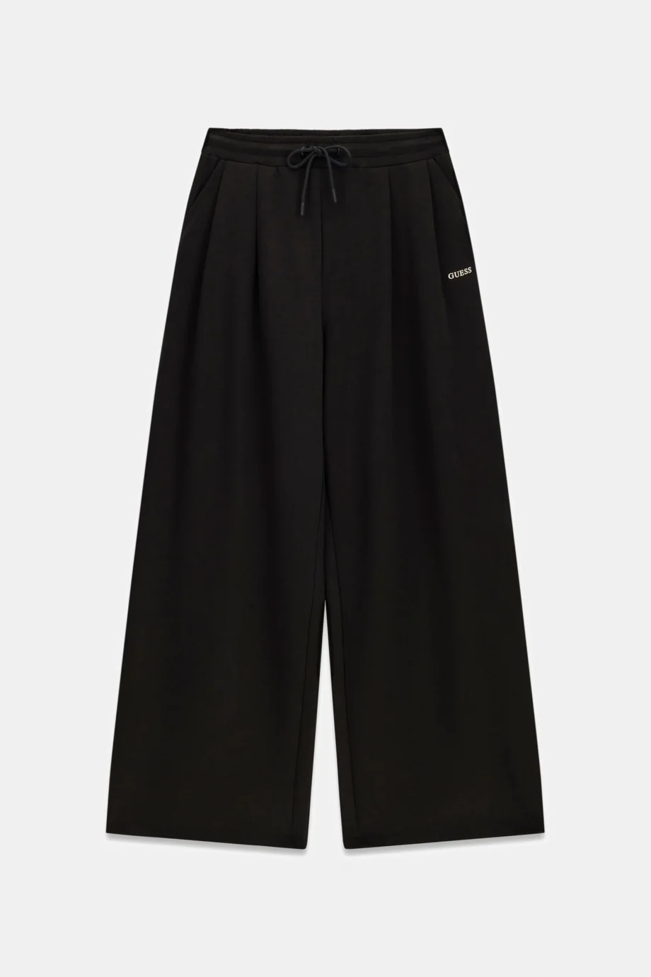 Guess Jasmine Geniş Paça Kadın Siyah Eşofman Altı V6GB01K2914-JBLK