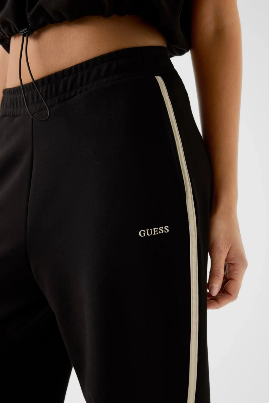 Guess Jasmine Kadın Siyah Eşofman Altı V6GB02K2915-JBLK