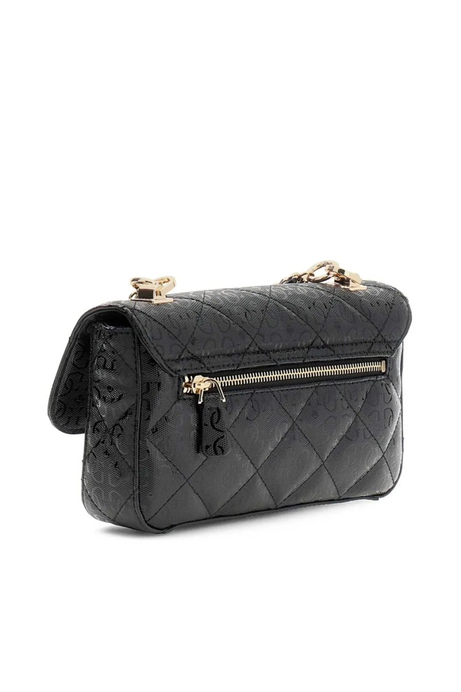 Guess Libby Kapaklı Çapraz Askılı Kadın Siyah El Çantası HWGG9912200-BLA