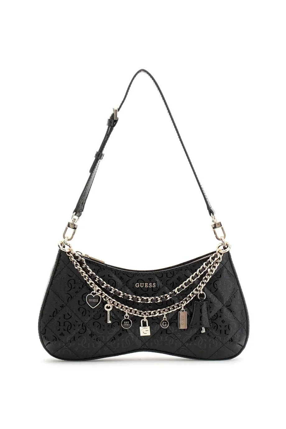 Guess Libby Kadın Siyah Omuz Çantası HWGG9912180-BLA