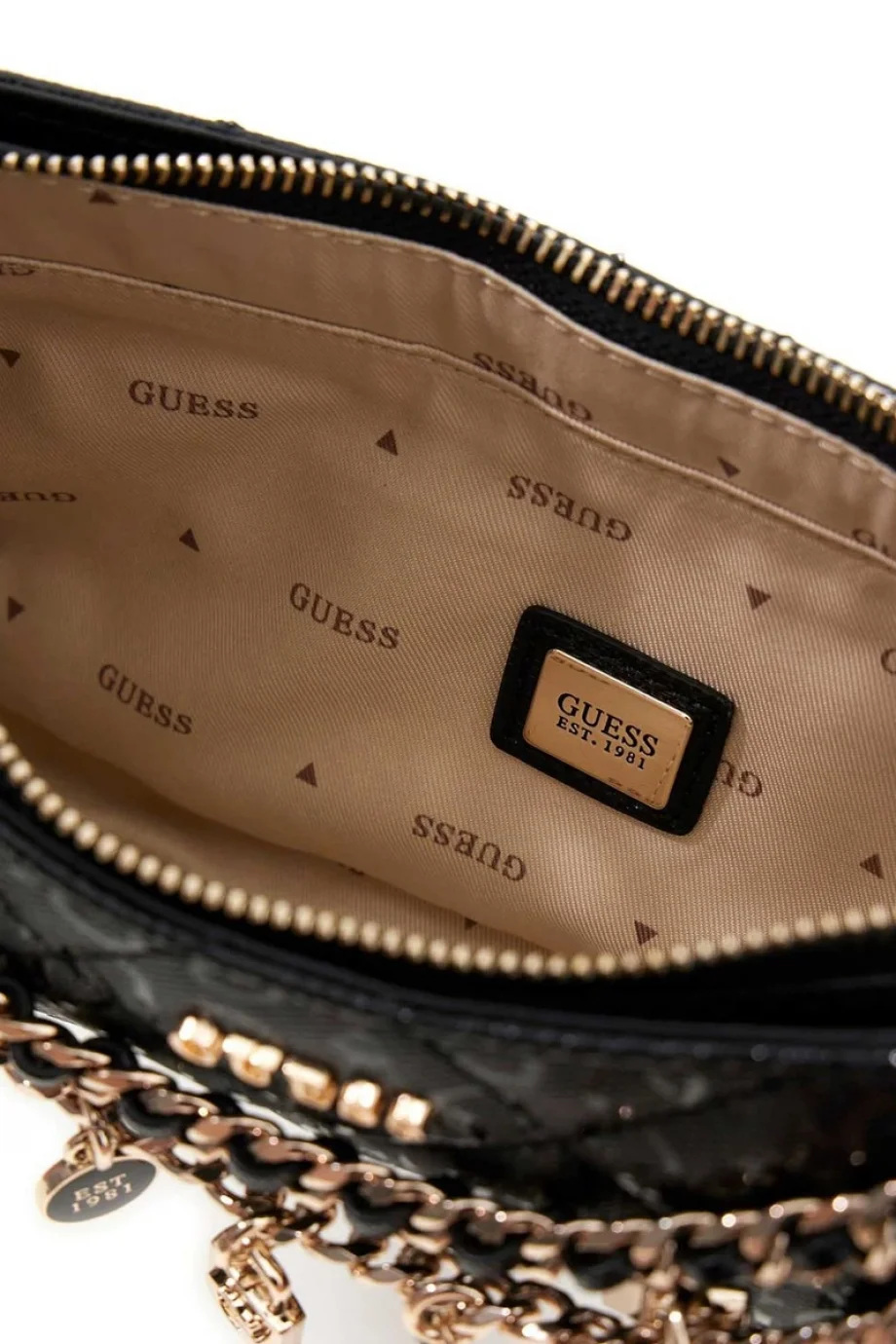 Guess Libby Kadın Siyah Omuz Çantası HWGG9912180-BLA