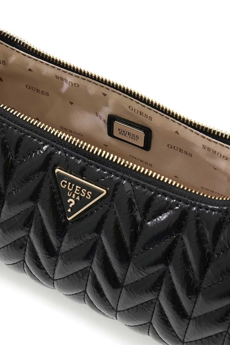 Guess Cheryl Omuz Kadın Siyah Omuz Çantası HWTQ9720180-BLA