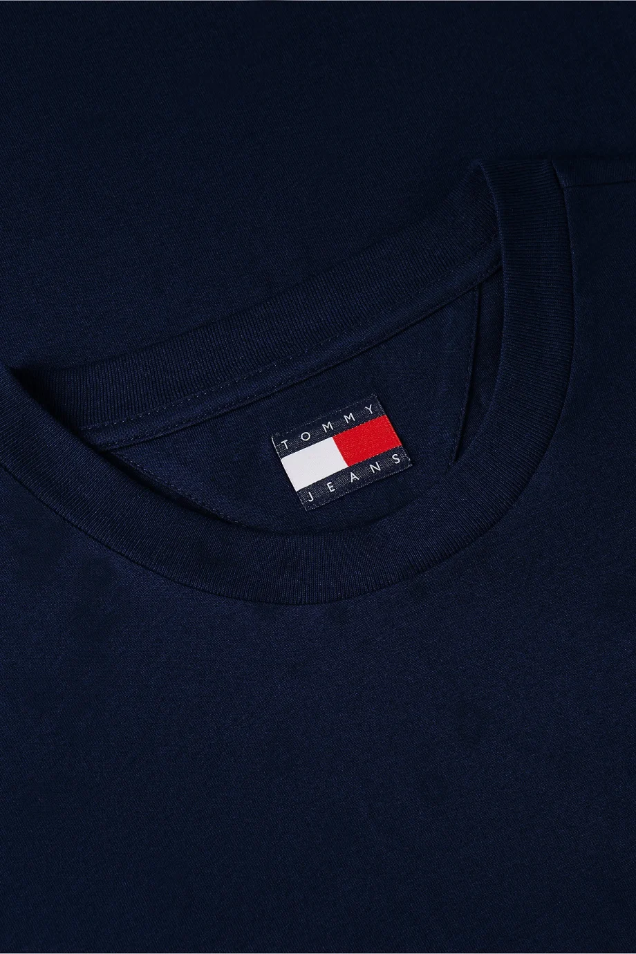 Tommy Hilfiger TJM Dar Kesim Göğüs İmzalı Kısa Kollu Erkek Mavi T-shirt DM0DM22538C1G
