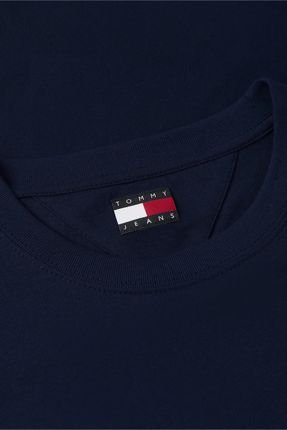 Tommy Hilfiger TJM Normal Kesim Büyük Bayraklı Kısa Kollu Erkek Mavi T-shirt DM0DM22645C1G