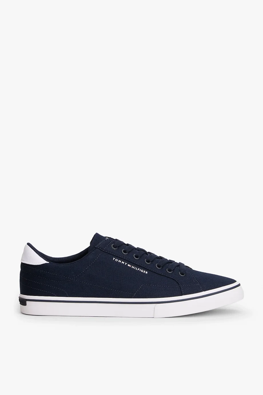 Tommy Hilfiger Vulc Core Uzun Bağcıklı Erkek Mavi Sneaker FM0FM05688DW5