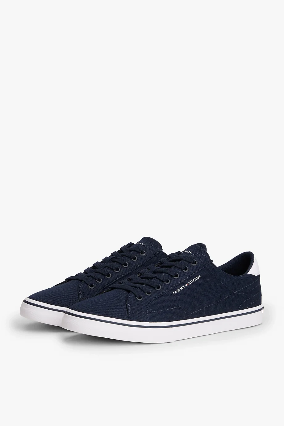 Tommy Hilfiger Vulc Core Uzun Bağcıklı Erkek Mavi Sneaker FM0FM05688DW5