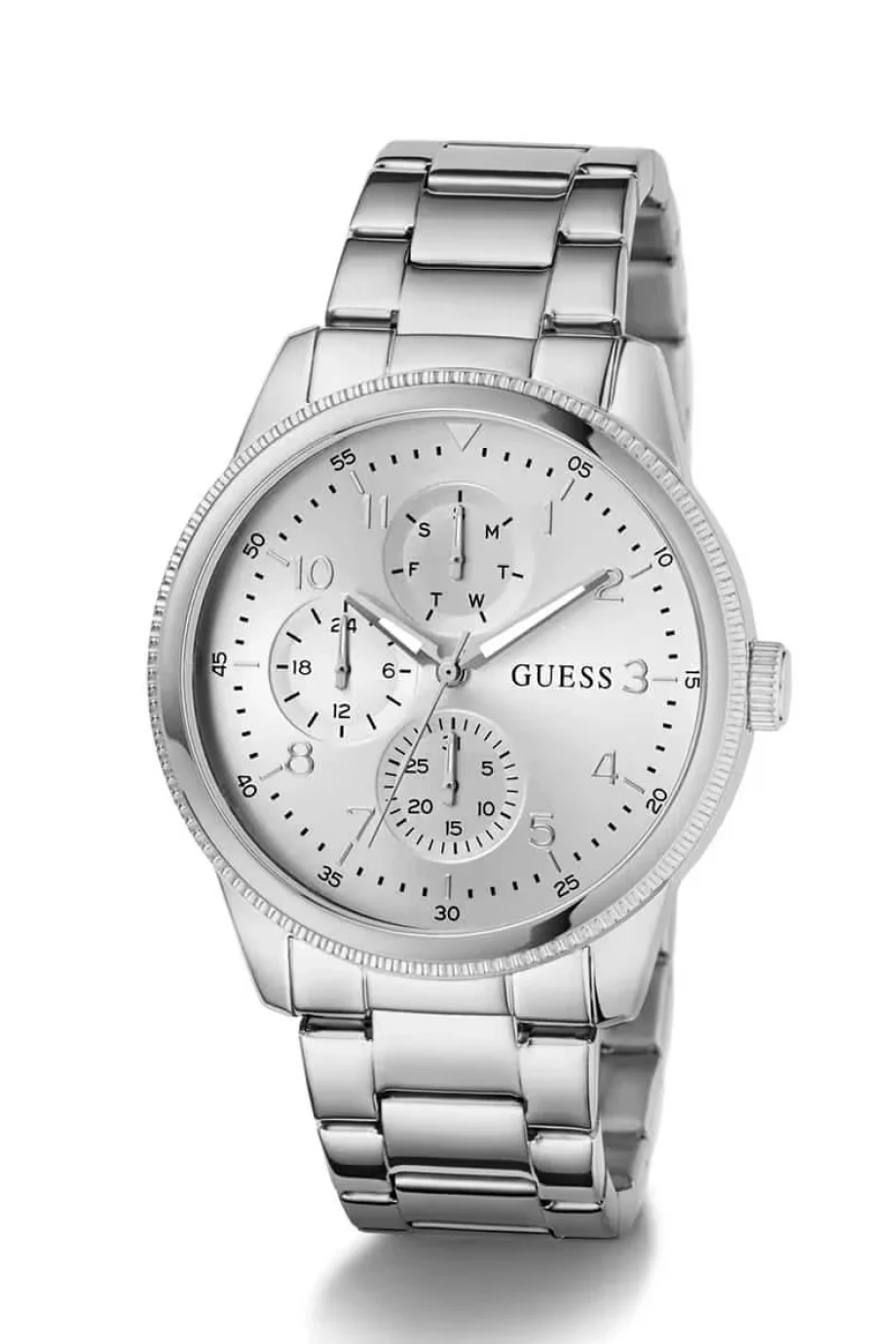 Guess Erkek Gümüş Kol Saati GUGW0970G7