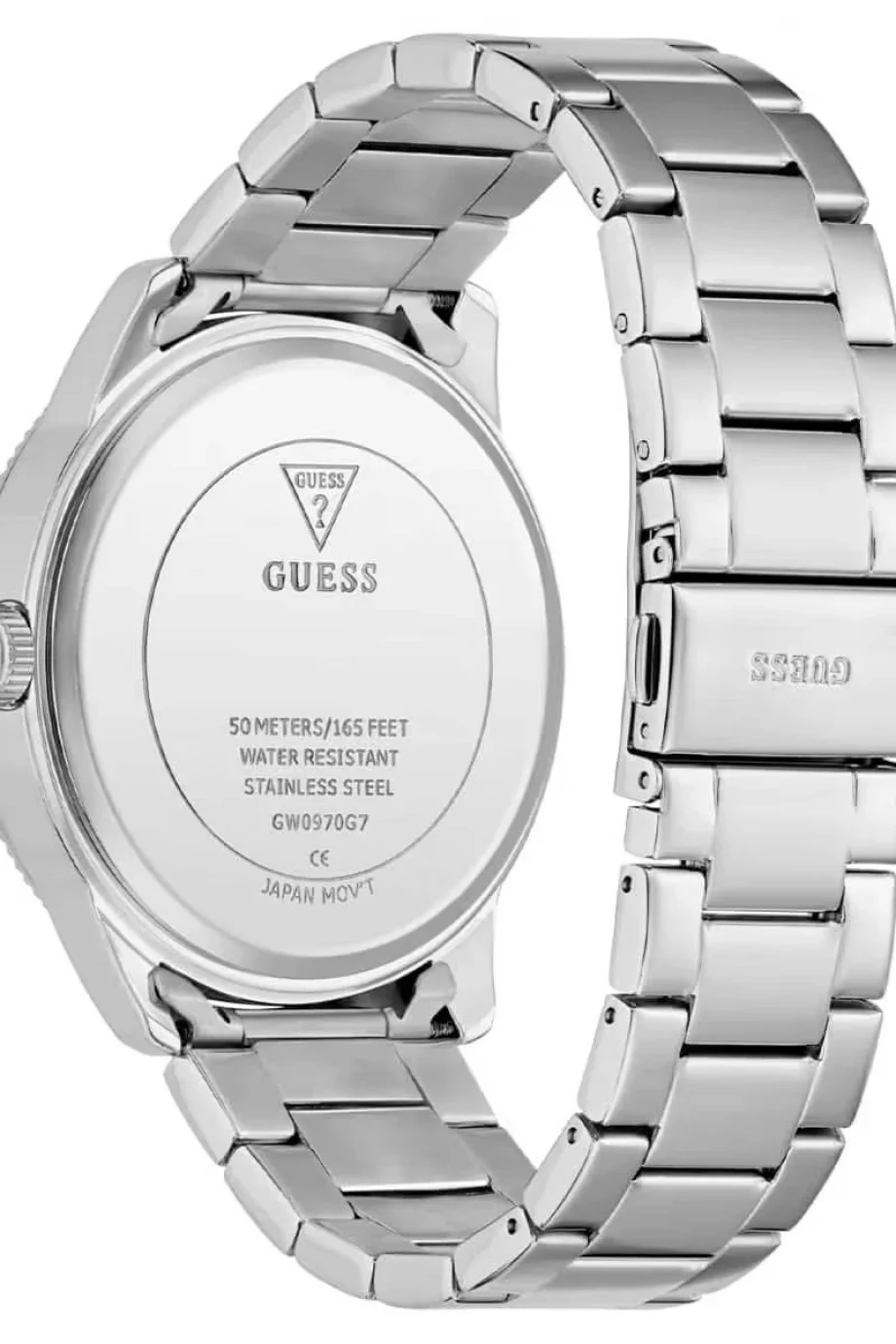 Guess Erkek Gümüş Kol Saati GUGW0970G7