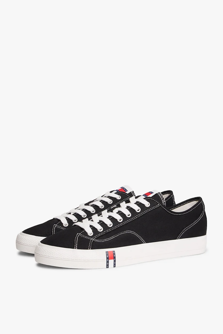 Tommy Hilfiger Arşiv Vulkanize Y2K Erkek Siyah Sneaker EM0EM01674BDS