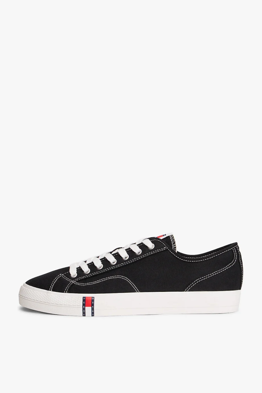 Tommy Hilfiger Arşiv Vulkanize Y2K Erkek Siyah Sneaker EM0EM01674BDS