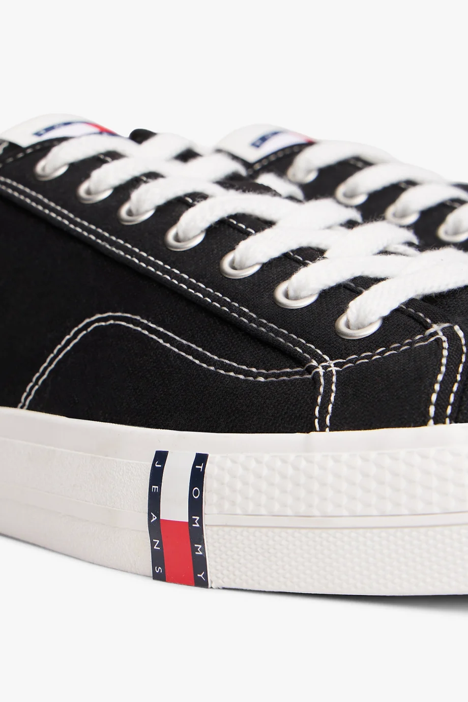 Tommy Hilfiger Arşiv Vulkanize Y2K Erkek Siyah Sneaker EM0EM01674BDS