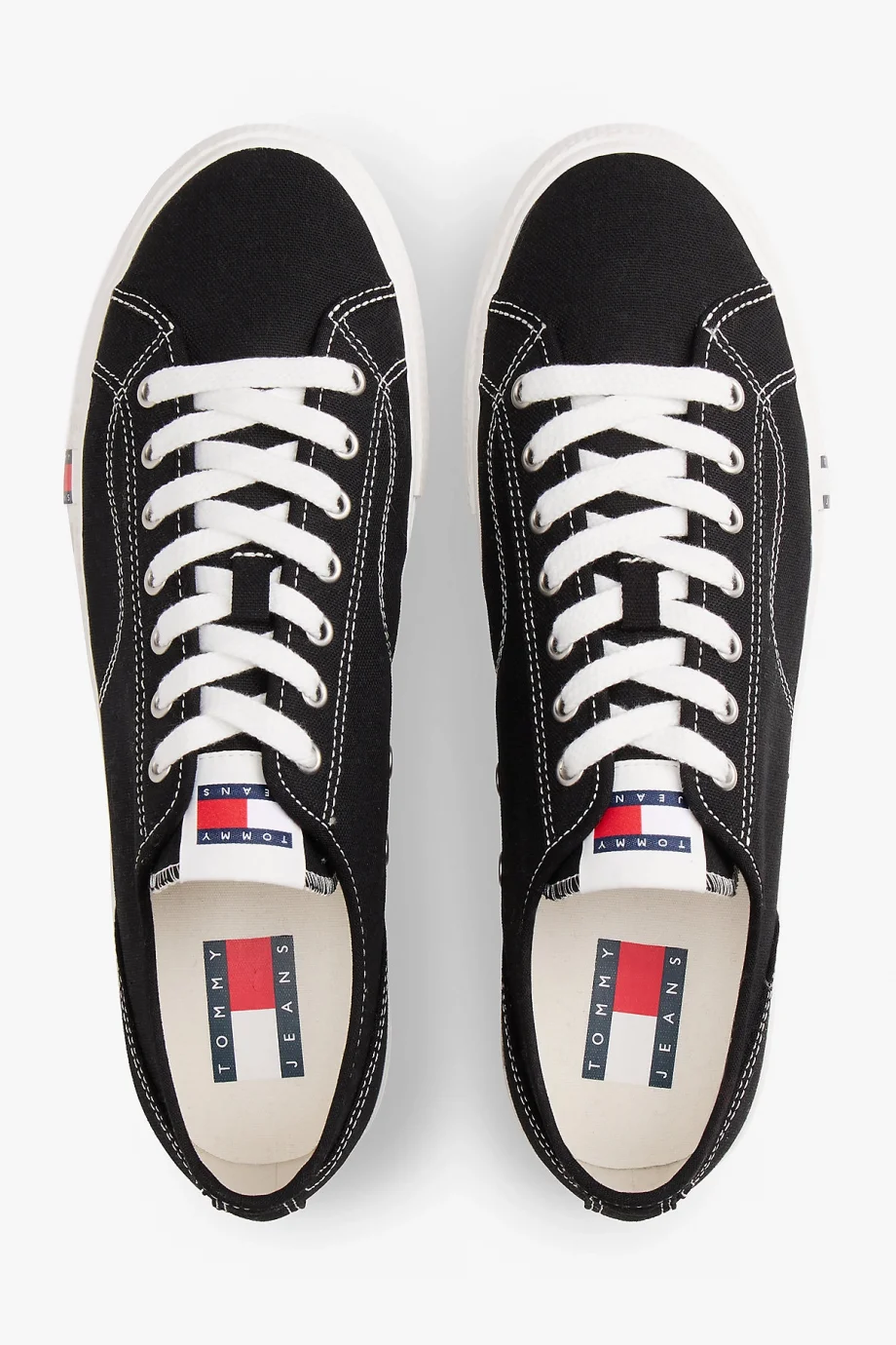 Tommy Hilfiger Arşiv Vulkanize Y2K Erkek Siyah Sneaker EM0EM01674BDS