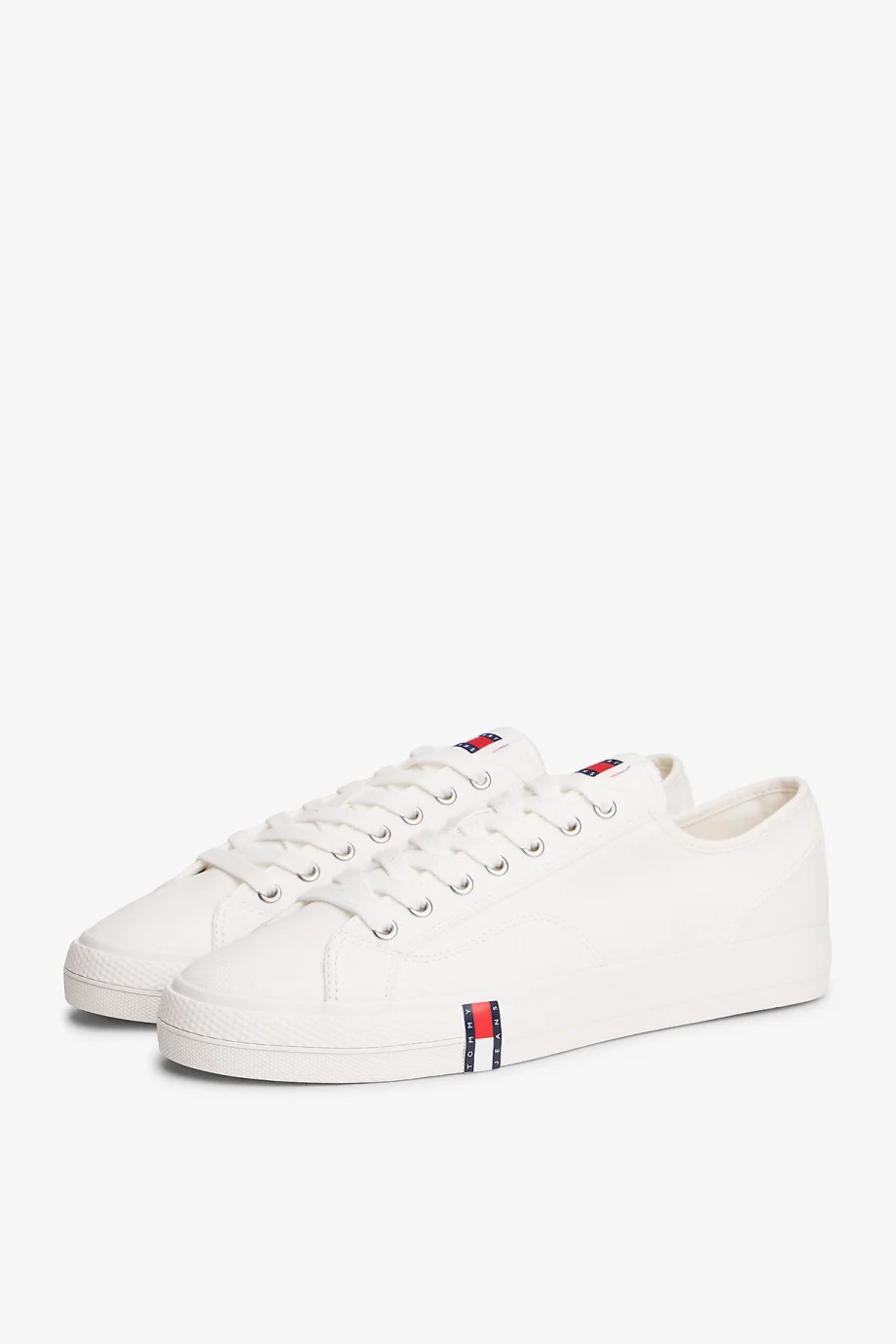 Tommy Hilfiger Arşiv Vulkanize Y2K Erkek Beyaz Sneaker EM0EM01674YBL