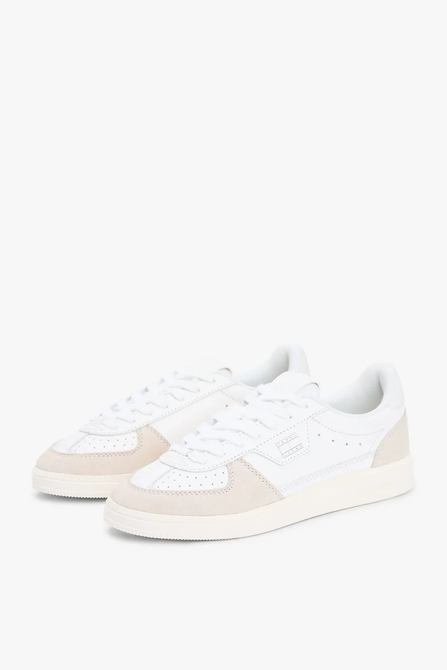 Tommy Hilfiger The Greenwich Edge Deri Kadın Beyaz Sneaker EN0EN0298801V