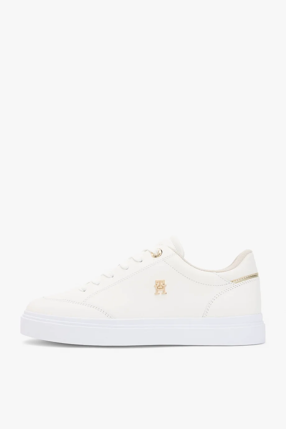 Tommy Hilfiger TH Chic Cupsole Kadın Beyaz Sneaker FW0FW09106YBL