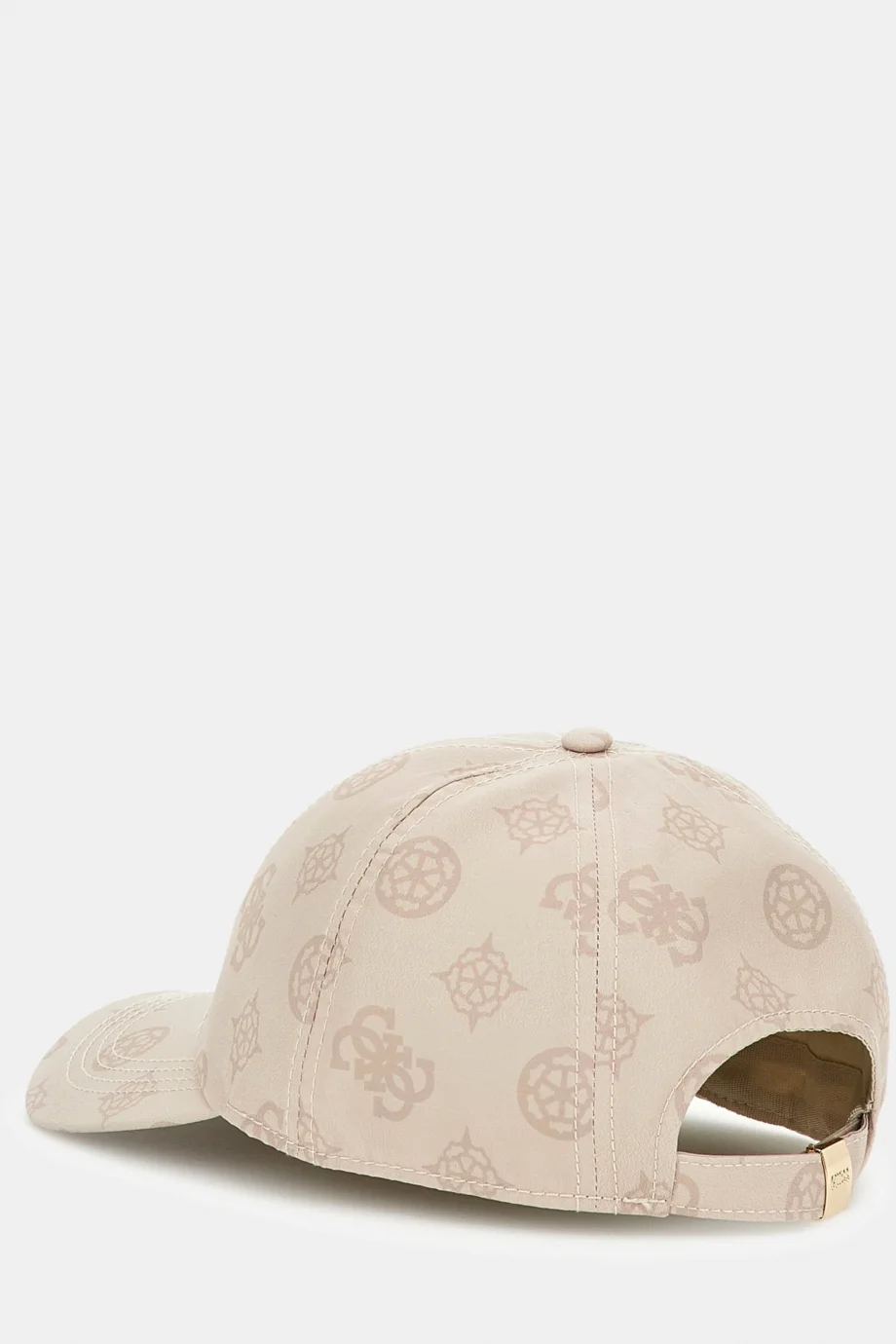 Guess Şakayık Baskılı Tamamı Beyzbol Kadın Krem Şapka AW5502POL01-STO