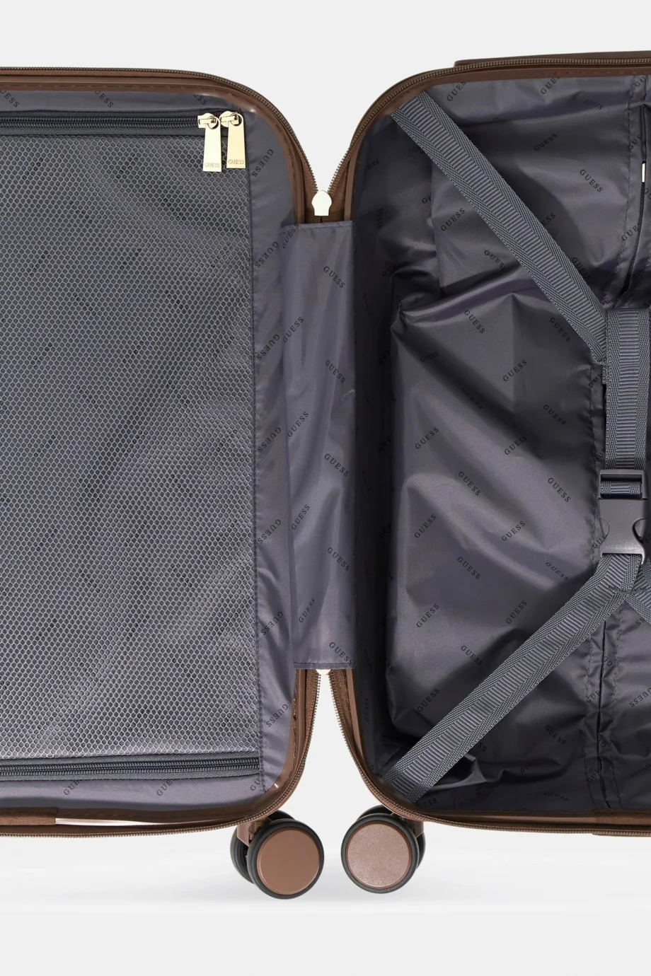 Guess Latona 18 İnç 8 Tekerlekli Kadın Kahverengi Valiz TWHK9211983-LTL