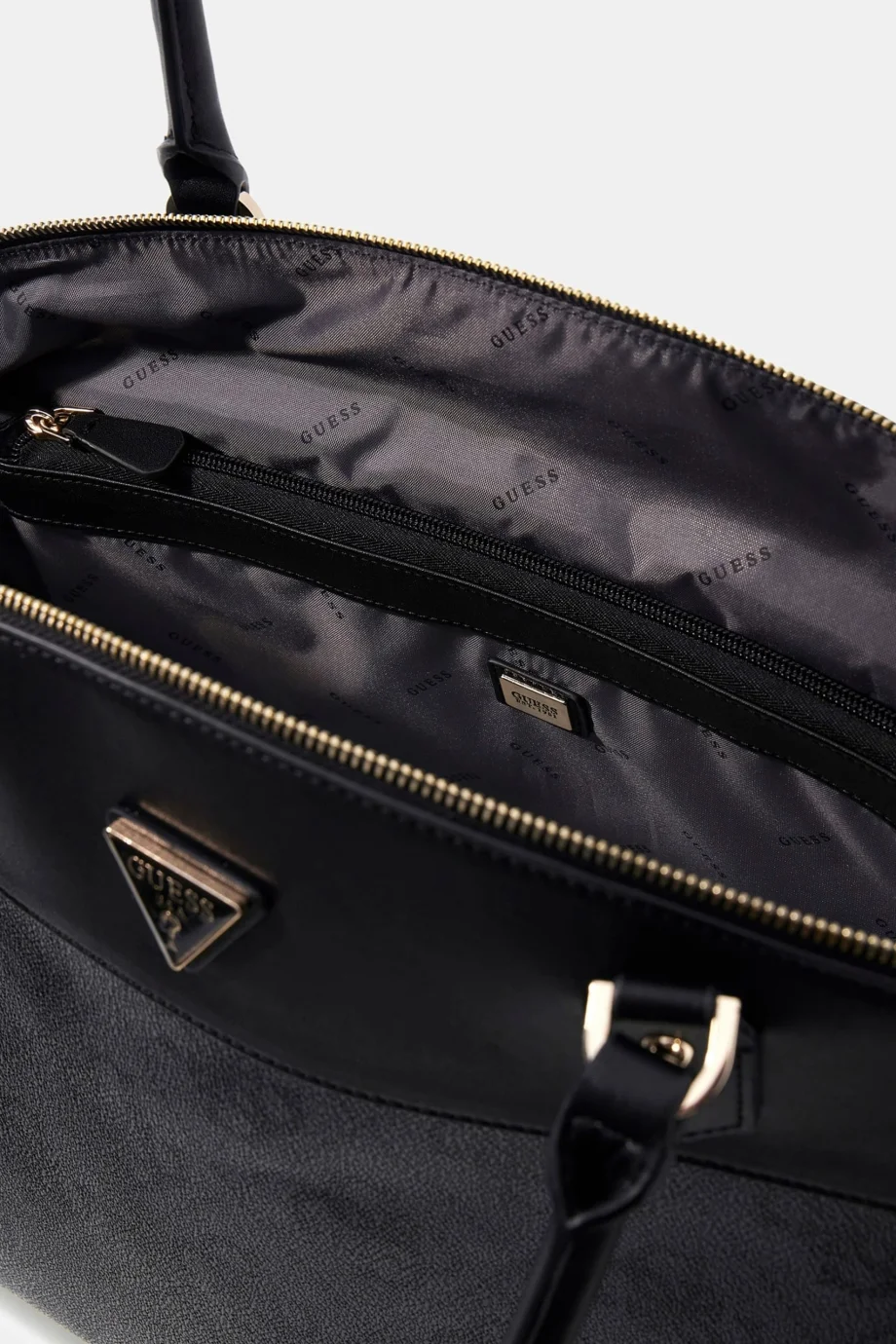 Guess Berta Lüks Kubbe Formlu Kadın Antrasit Valiz TWOB8688903-CLO