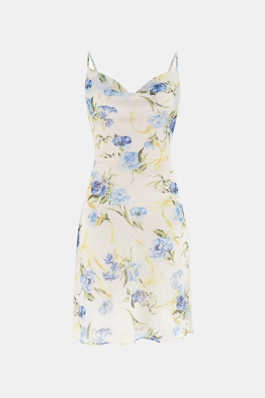 Guess Kolsuz Linda Mini Askılı Kadın Çok Renkli Elbise W6GK27W1816-PMI9