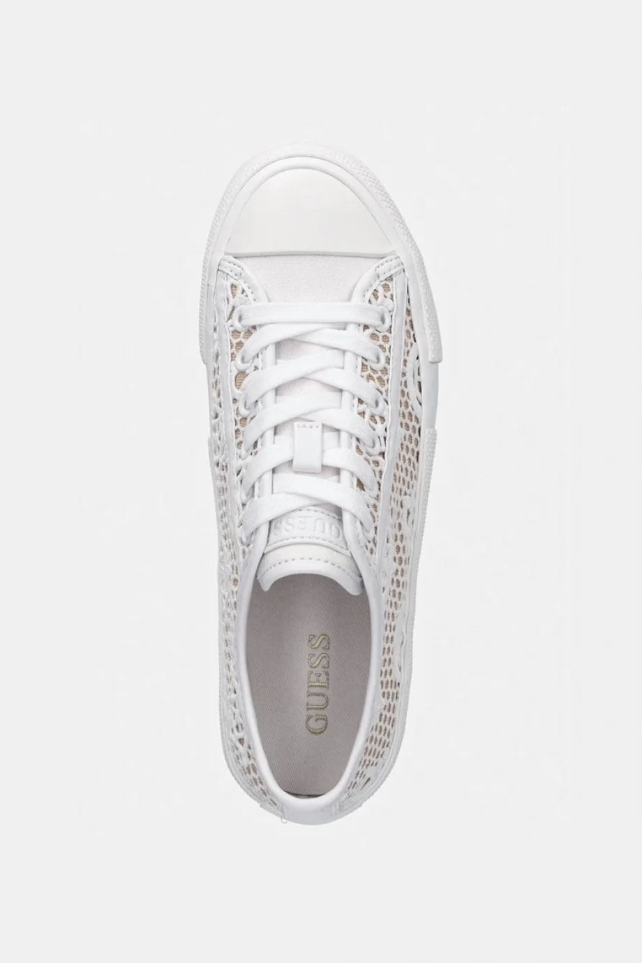 Guess Carey2 Kadın Beyaz Sneaker FLJCR2FAP12-WHITE