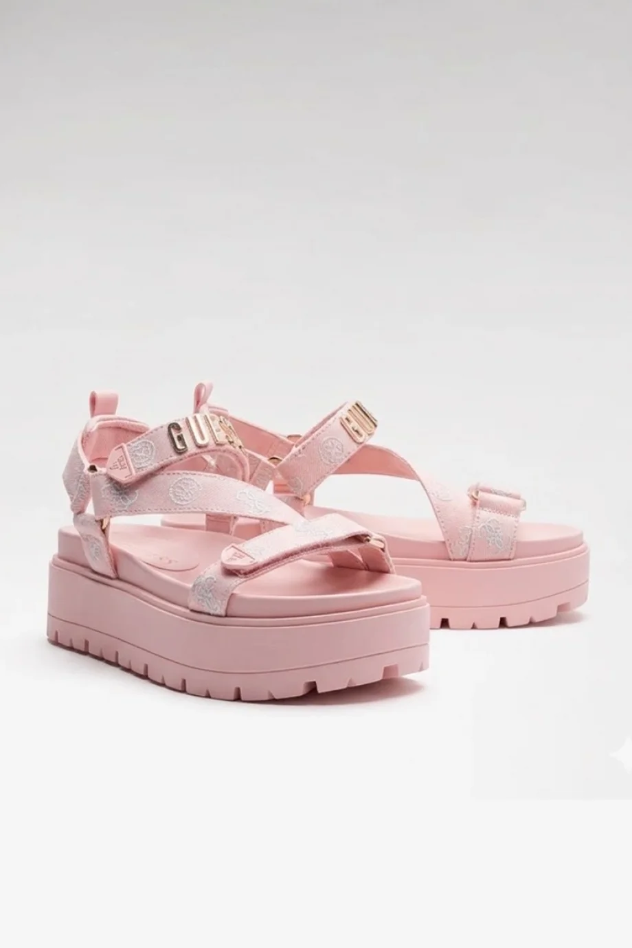 Guess Fetta Kadın Pembe Sandalet FLJFTTDEN03-PINK