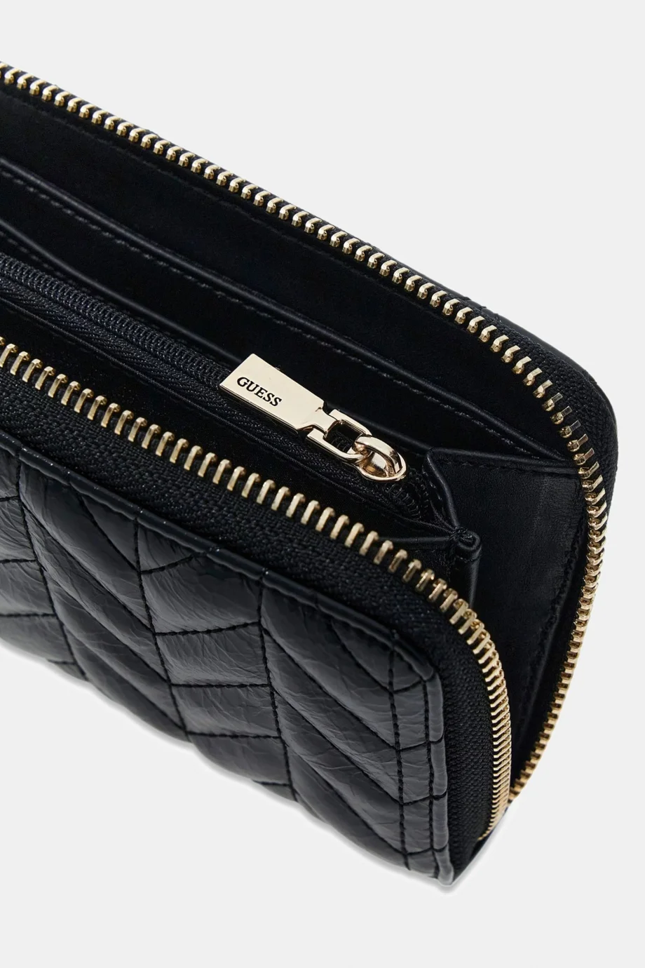 Guess Cheryl Orta Boy Fermuarlı Kadın Siyah Cüzdan SWTQ9720140-BLA