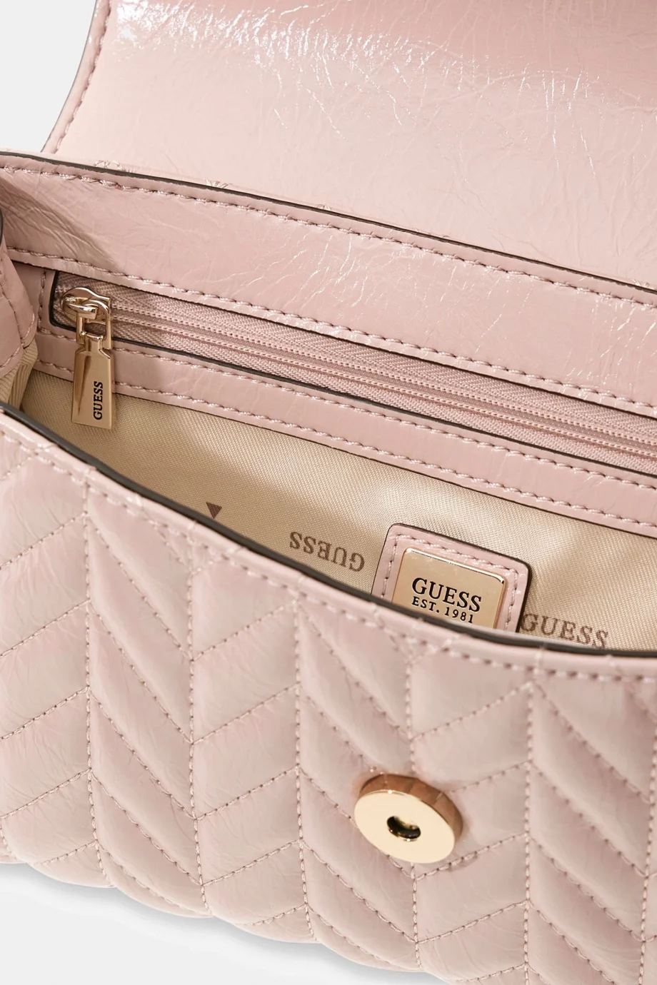 Guess Cheryl Dönüştürülebilir Kapaklı Kadın Pembe Omuz Çantası HWTQ9720210-LTR