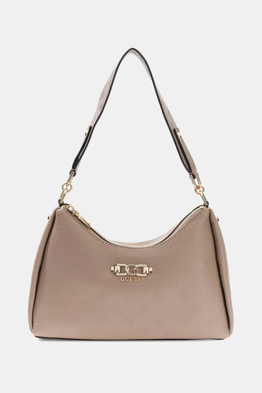 Guess Anise Çift Fermuarlı Kadın Siyah Omuz Çantası HWPD9916180-DKO