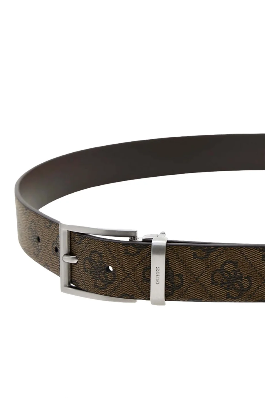 Guess Milano Çift Taraflı ve Ayarlanabilir Erkek Kahverengi Kemer BMBCLOP5135-COF