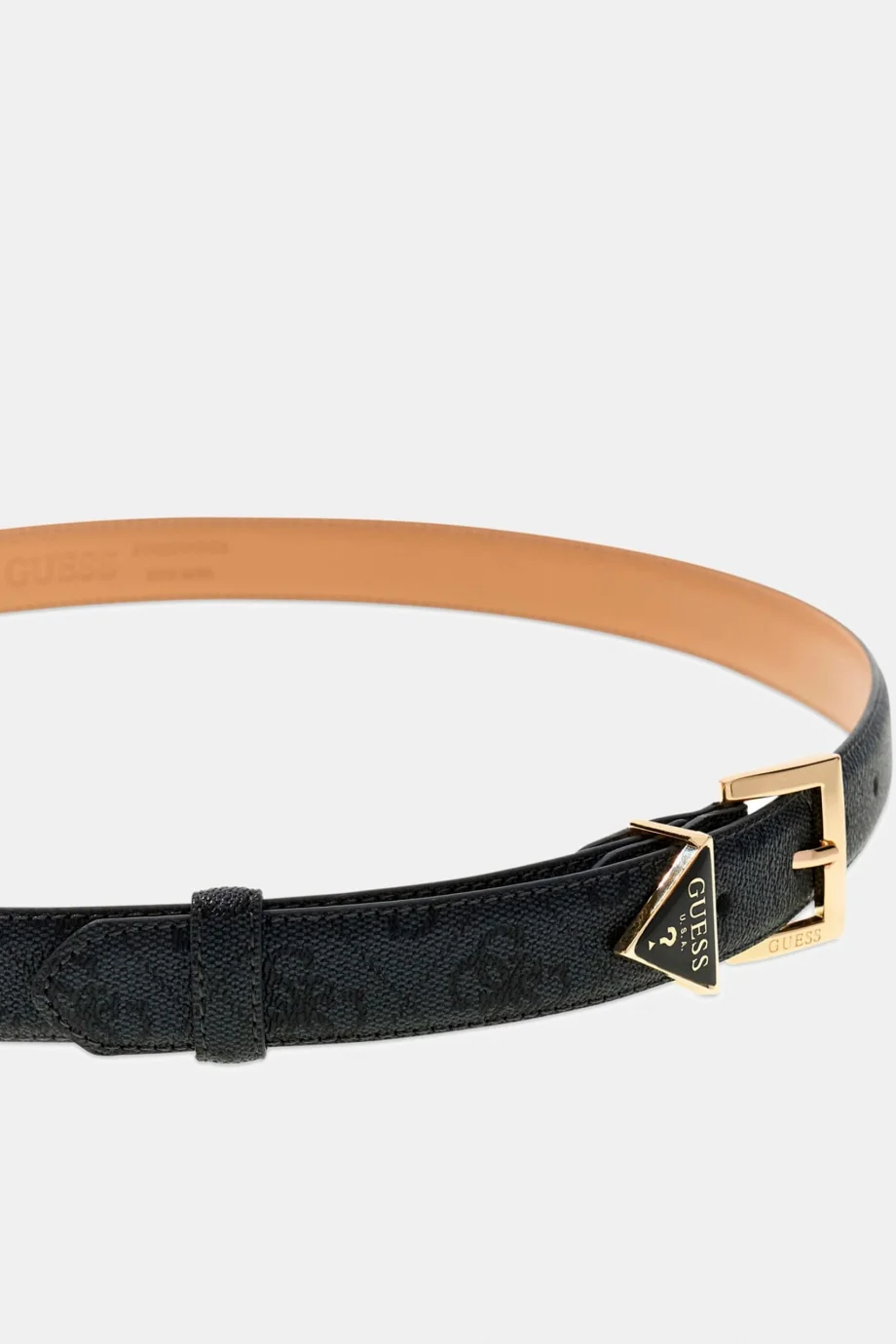 Guess Noelle Ayarlanabilir ve Tek Taraflı Kadın Antrasit Kemer BW9291P5425-CLO