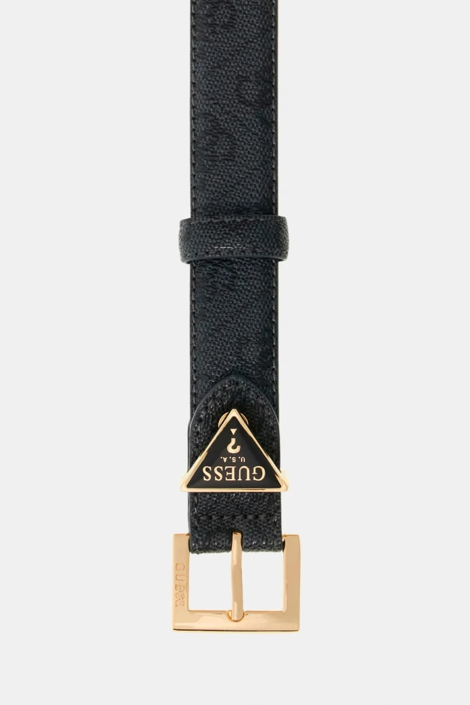 Guess Noelle Ayarlanabilir ve Tek Taraflı Kadın Antrasit Kemer BW9291P5425-CLO