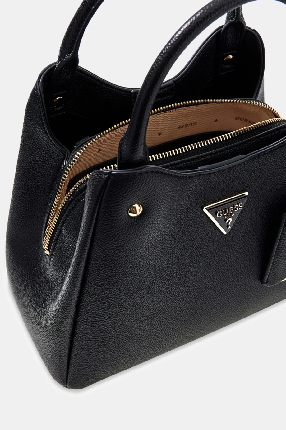 Guess Meridian II Küçük Girlfriend Kadın Siyah El Çantası HWBG6974050-BLA