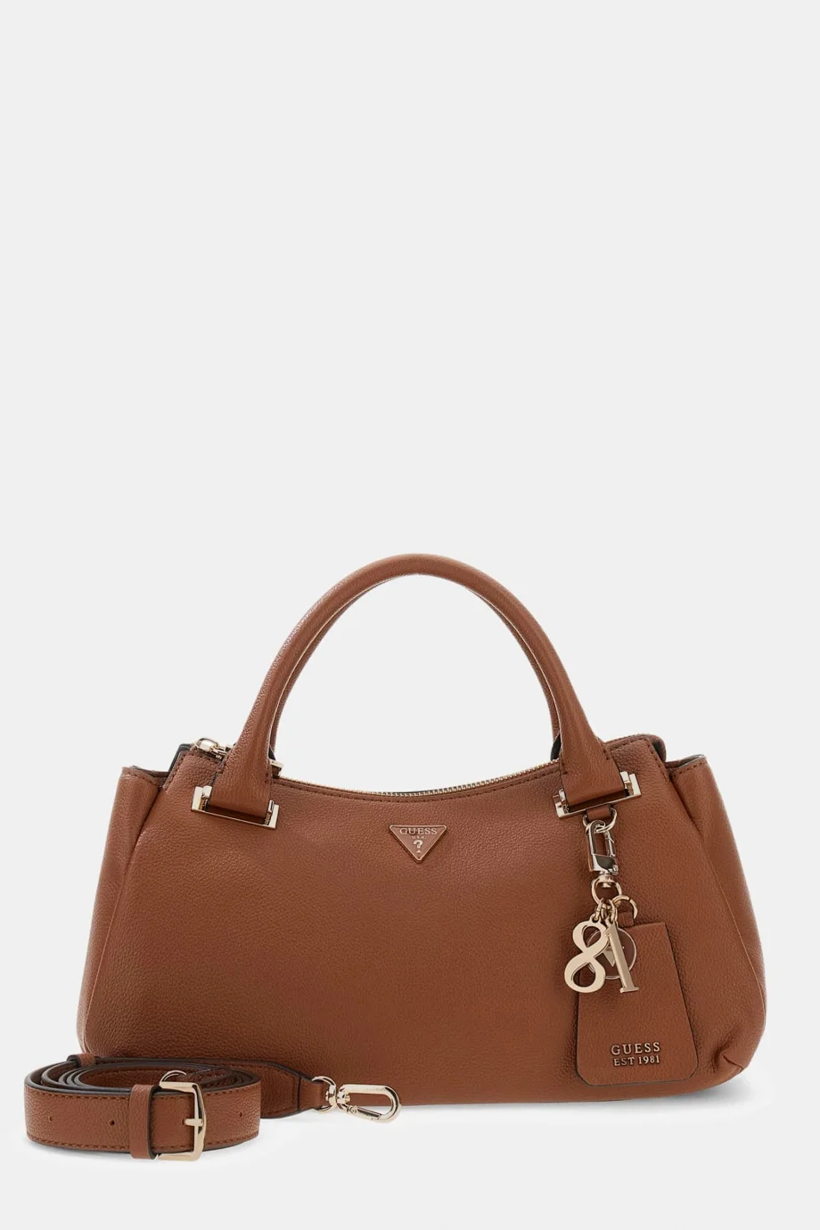 Guess Evie Üç Bölmeli Kadın Kahverengi El Çantası HWBG9664060-COG