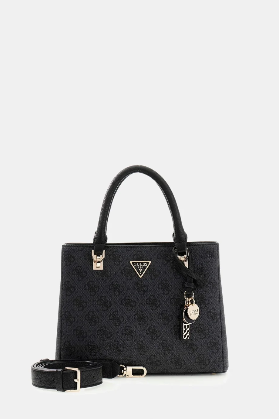 Guess Noelle II Küçük Çok Fonksiyonlu Kadın Antrasit El Çantası HWBG9672050-CLO