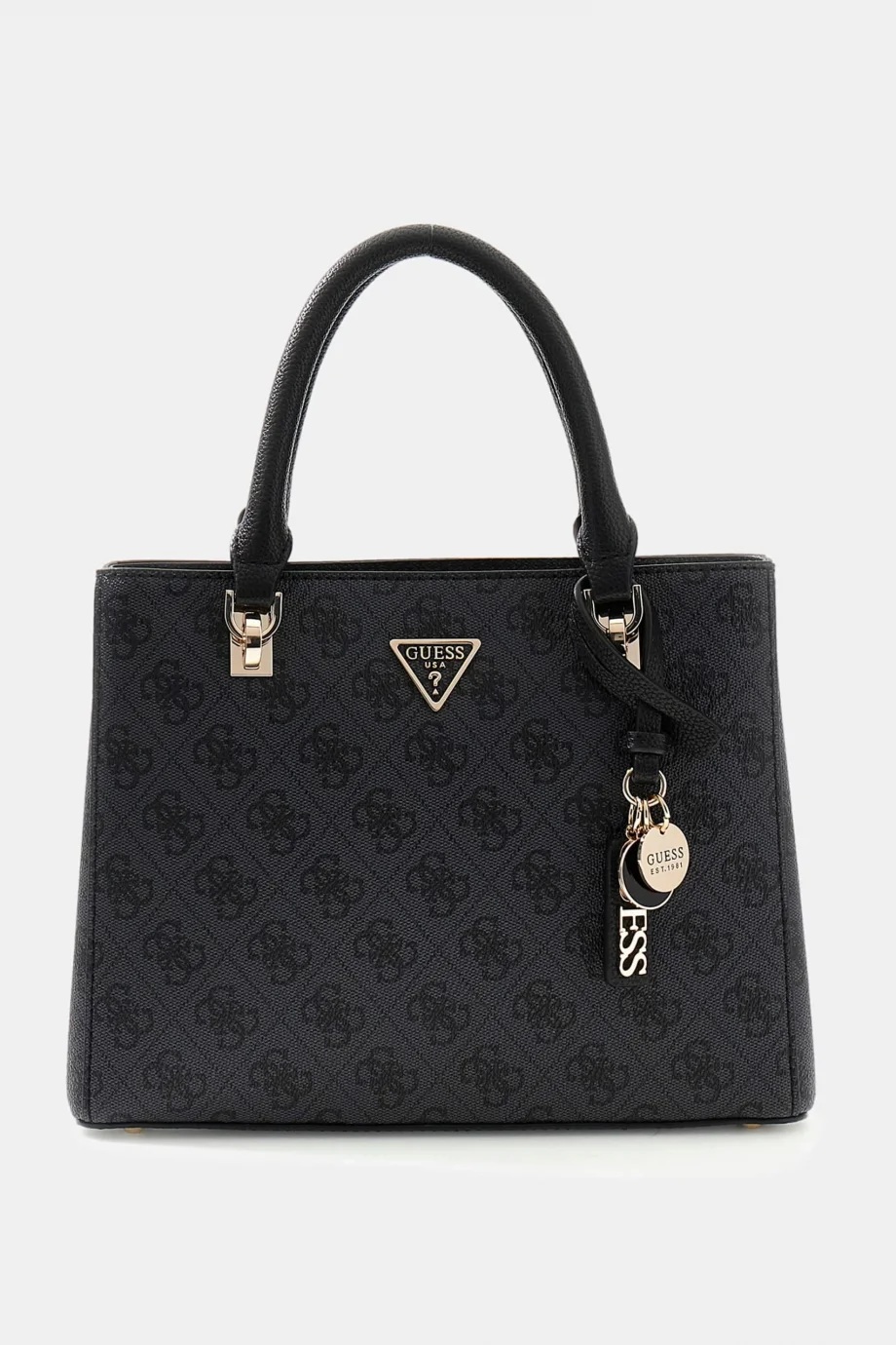 Guess Noelle II Küçük Çok Fonksiyonlu Kadın Antrasit El Çantası HWBG9672050-CLO