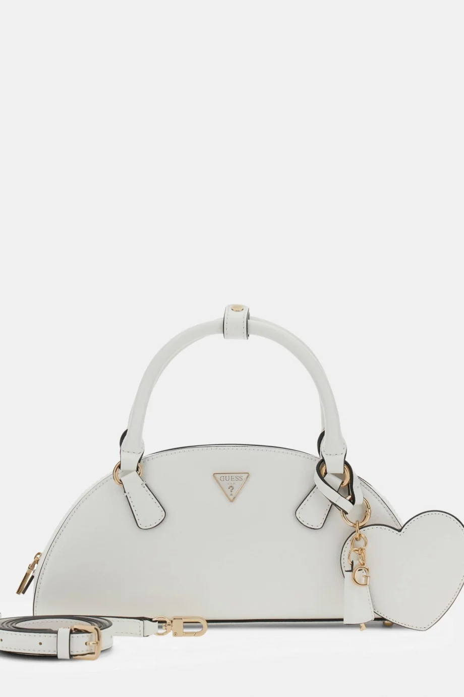 Guess Isobel Kubbe Formlu Kadın Beyaz El Çantası HWBG9932050-WHI