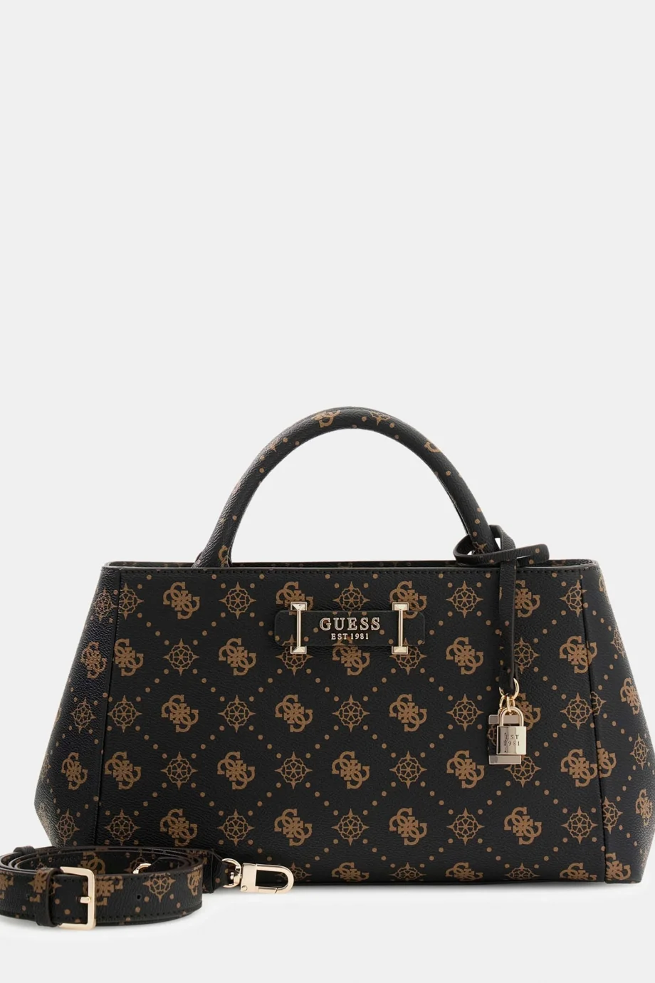 Guess Carrie Logolu Girlfriend Kadın Kahverengi El Çantası HWGP9898060-ESL