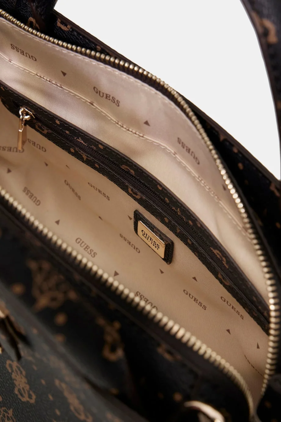 Guess Carrie Logolu Girlfriend Kadın Kahverengi El Çantası HWGP9898060-ESL