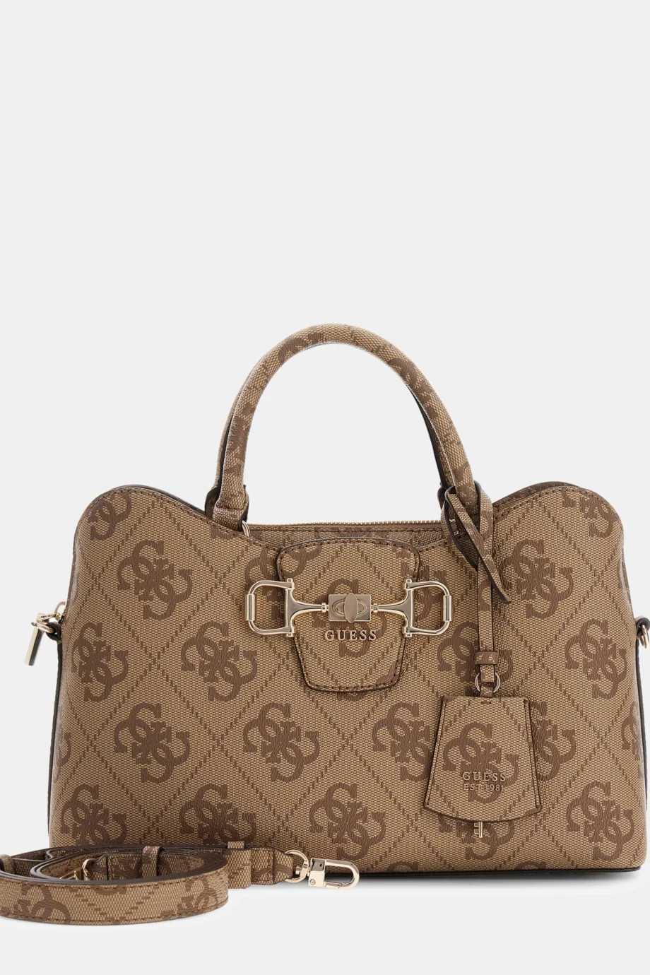 Guess Janie Logolu Girlfriend Kadın Kahverengi El Çantası HWOS9924060-LTL