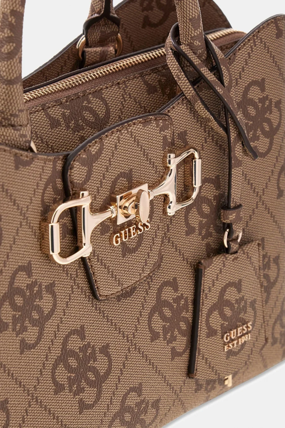 Guess Janie Logolu Girlfriend Kadın Kahverengi El Çantası HWOS9924060-LTL