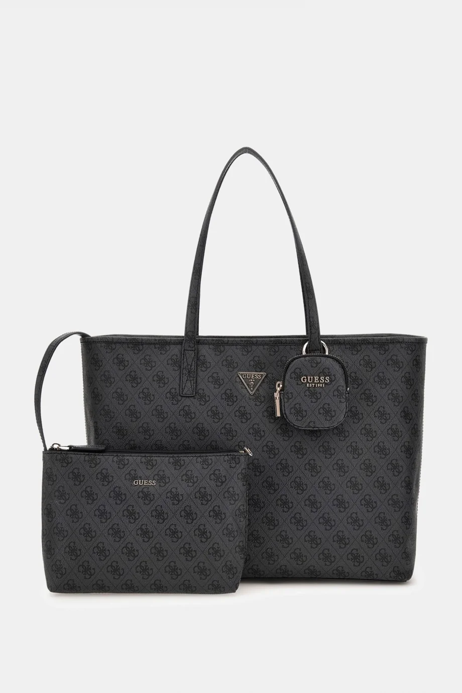Guess Power Play II Büyük Kadın Antrasit El Çantası HWSL7124240-CLO